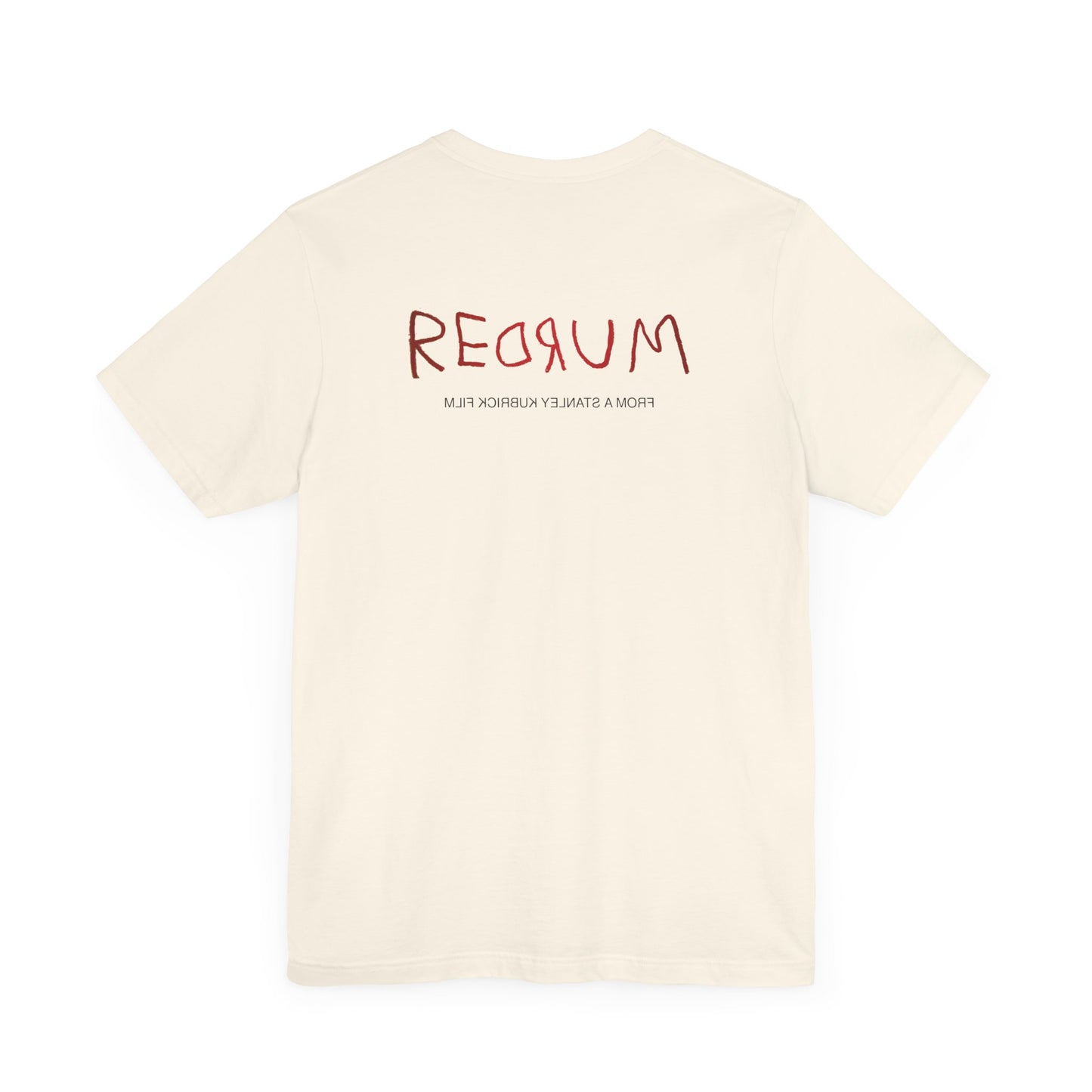 REDRUM - THE SHINING (Unisex Jersey Short Sleeve Tee)