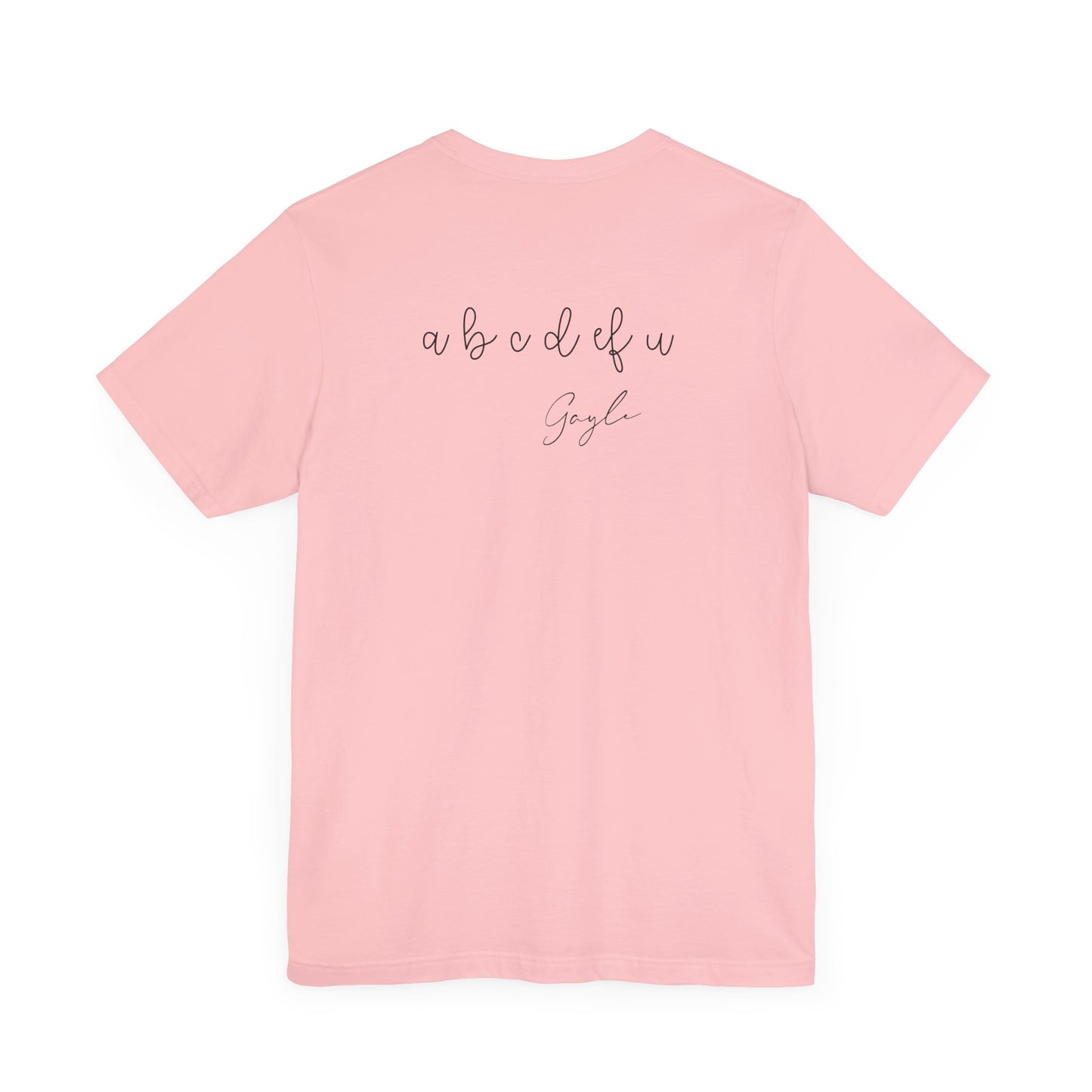 ABCDEFU - GAYLE LYRIC (Unisex Jersey Short Sleeve Tee)