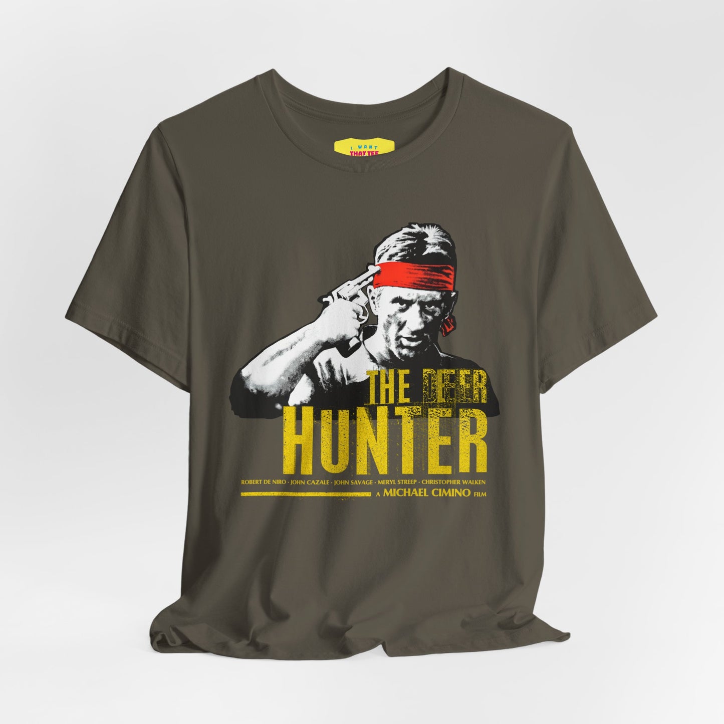 THE DEERHUNTER - A MICHAEL CIMINO FILM (Unisex Jersey Short Sleeve Tee)