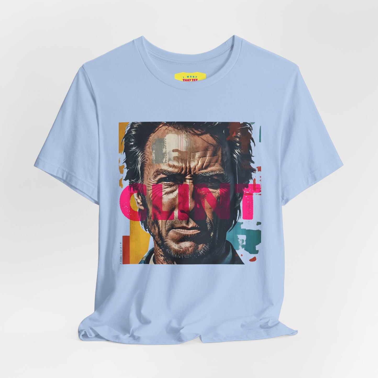 CLINT EASTWOOD (Unisex Jersey Short Sleeve Tee)