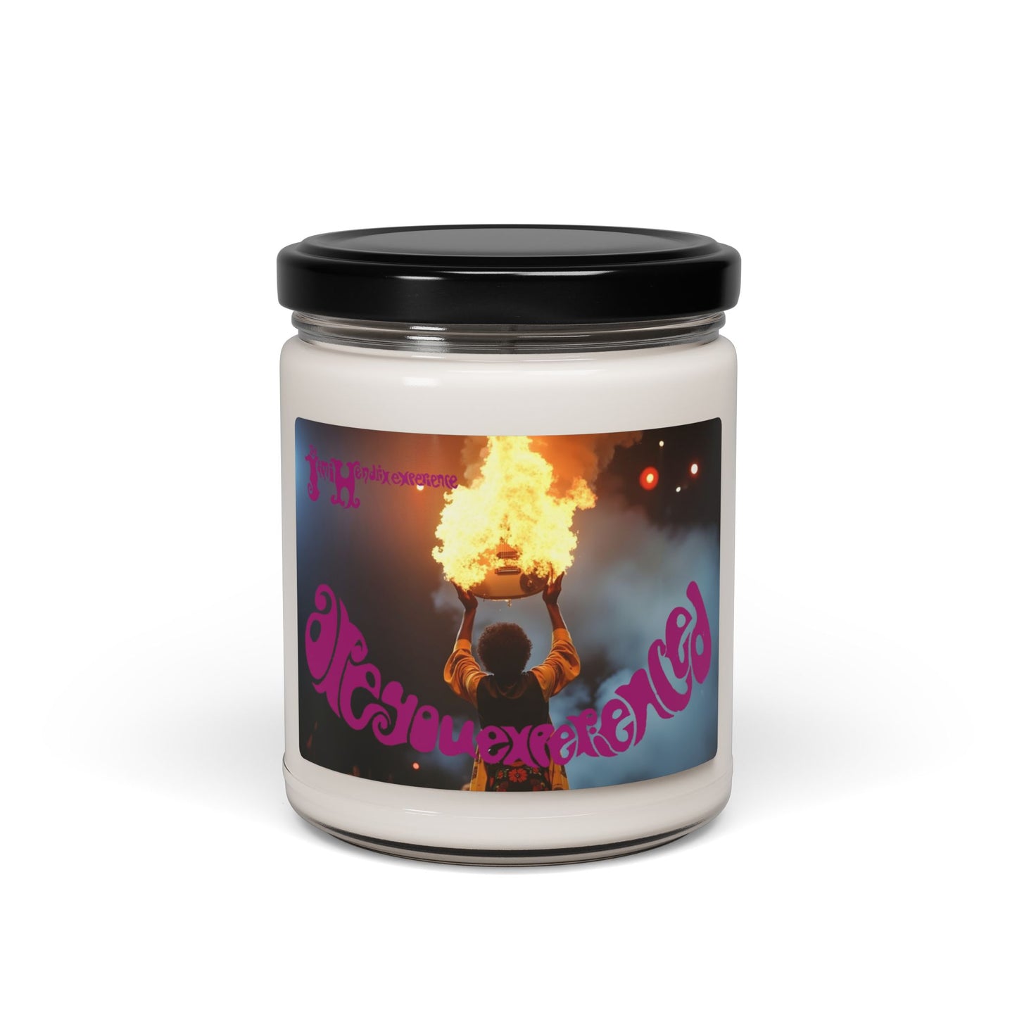 THE JIMI HENDRIX EXPERIENCE CANDLE (Scented Soy, 9oz)