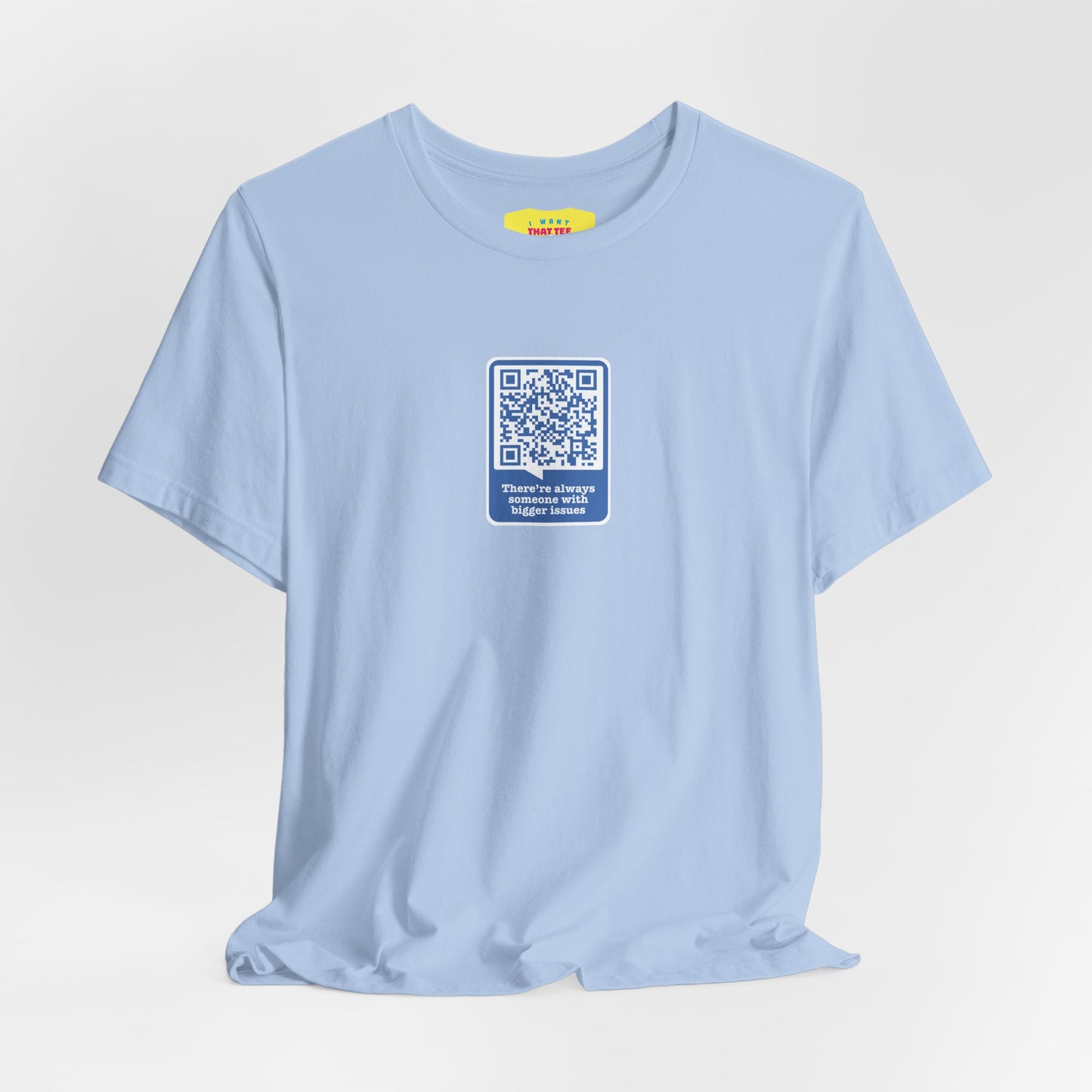 BIGGER ISSUES - APOLLO XIII QR JOKE (Unisex Softstyle T-Shirt)