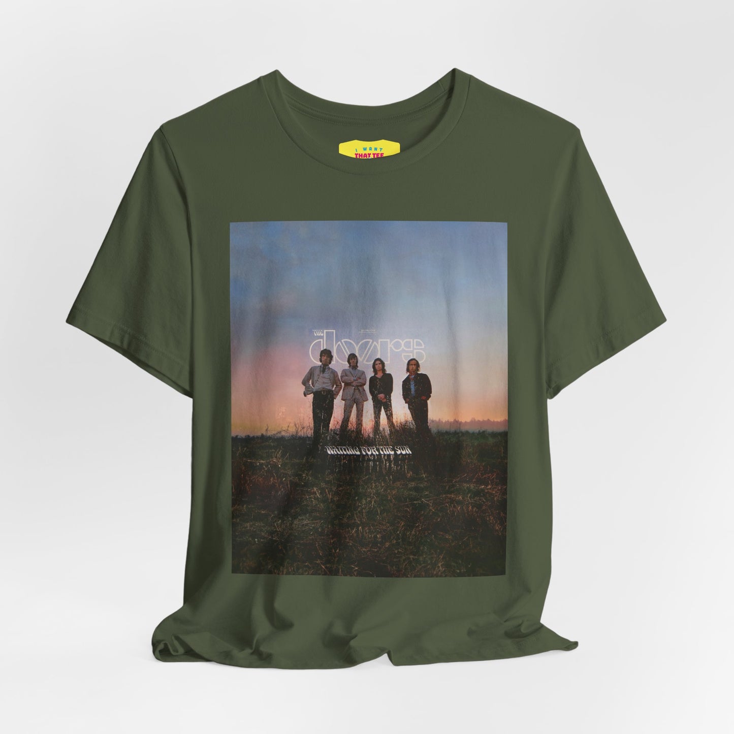 WAITING FOR THE SUN - THE DOORS (Unisex Jersey Short Sleeve Tee)