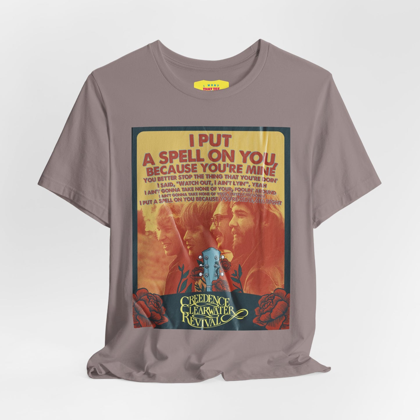 I PUT A SPELL ON YOU - CREDENCE CLEARWATER REVIVAL (Unisex Jersey Short Sleeve Tee)