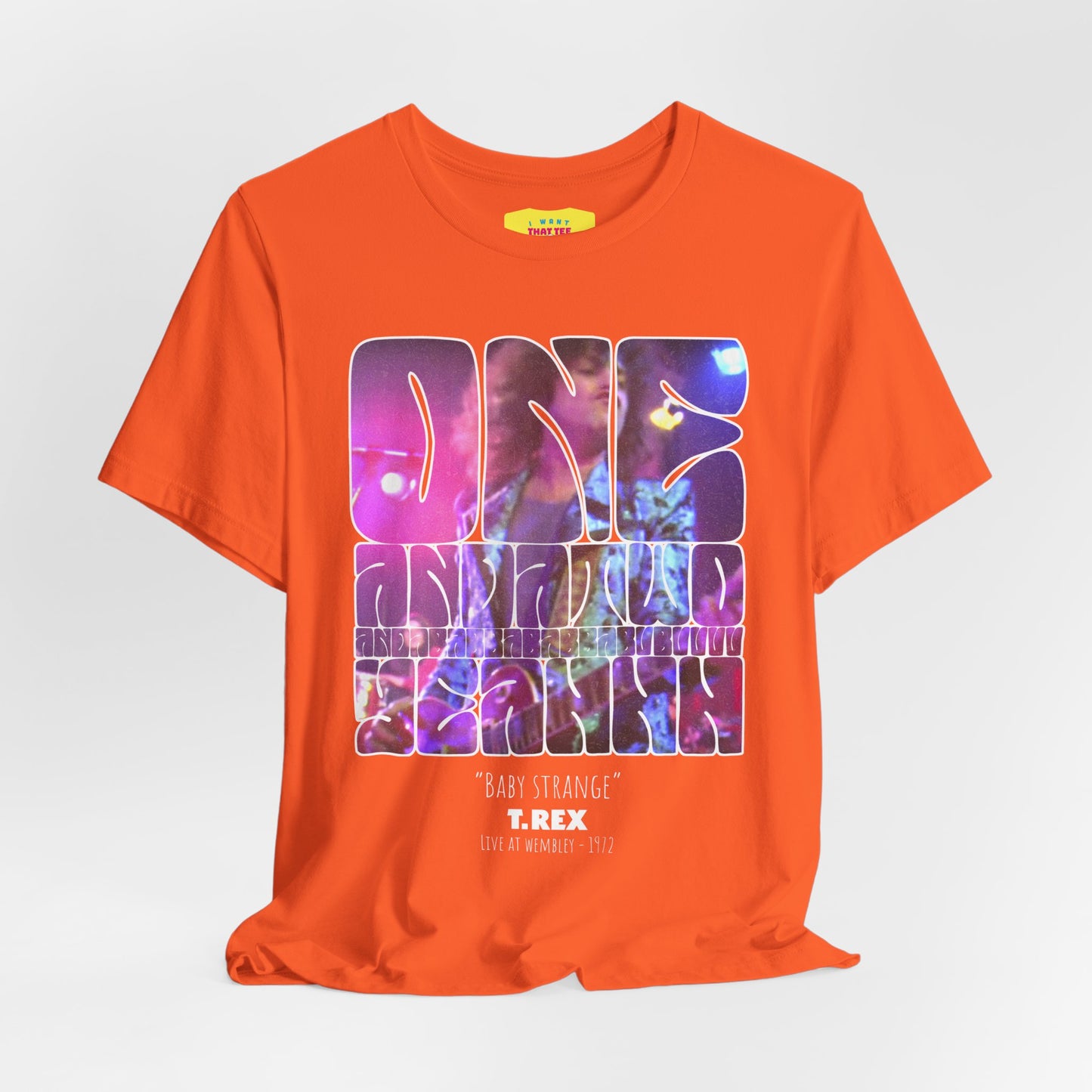 T. REX - BABY STRANGE (Unisex Jersey Short Sleeve Tee)