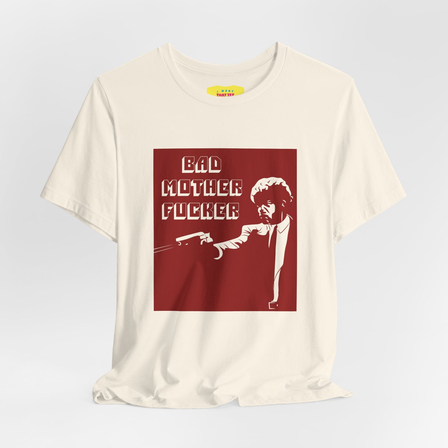 BAD MOTHER FUCKER - PULP FICTION (Unisex Softstyle T-Shirt)