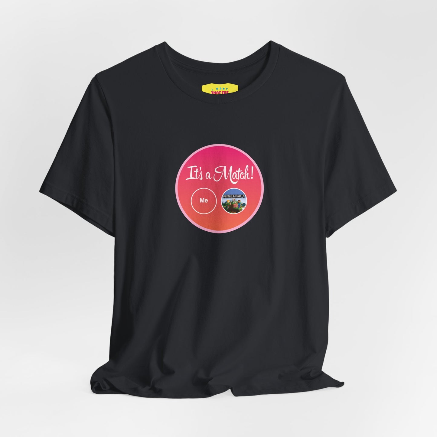 MINECRAFT TINDER MATCH (Unisex Softstyle T-Shirt)