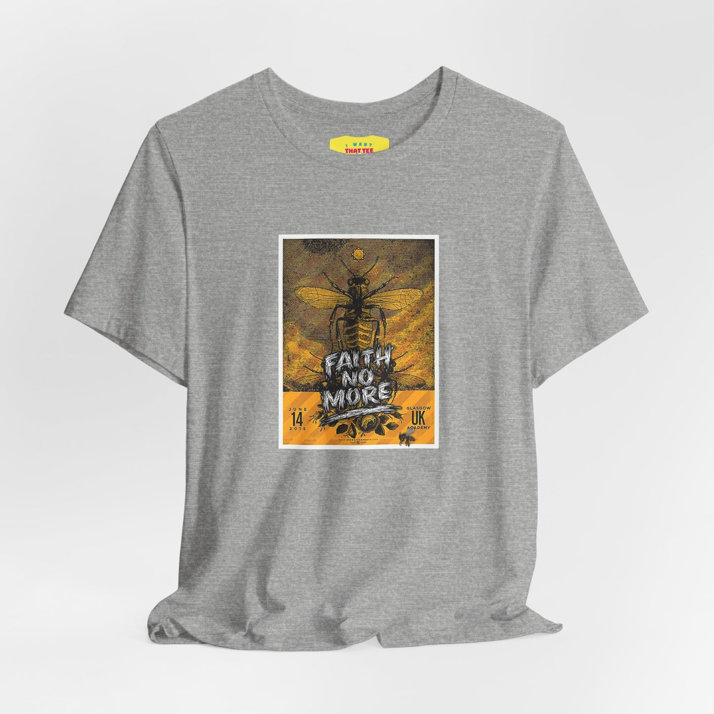 FAITH NO MORE - CONCERT POSTER (Unisex Softstyle T-Shirt)