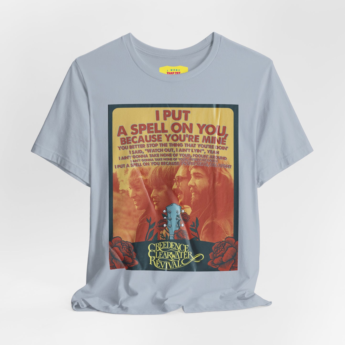 I PUT A SPELL ON YOU - CREDENCE CLEARWATER REVIVAL (Unisex Jersey Short Sleeve Tee)