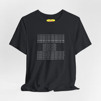 THE SHINING (white text, Unisex Softstyle T-Shirt)