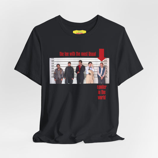 THE USUAL SUSPECTS SPOILER (Unisex Jersey Short Sleeve Tee)