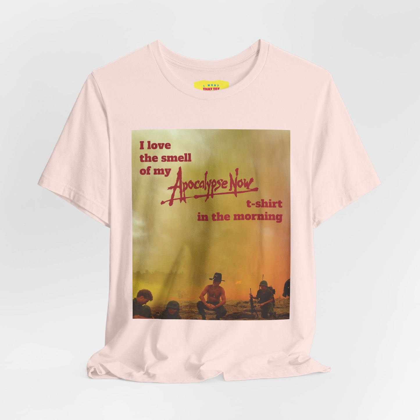 APOCALYPSE NOW QUOTE JOKE (Unisex Jersey Short Sleeve Tee)