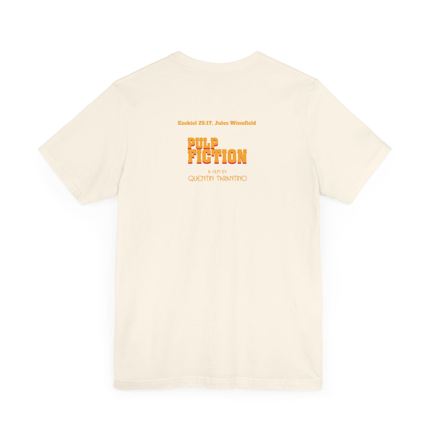 PULP FICTION QUOTE (Unisex Jersey Short Sleeve Tee)