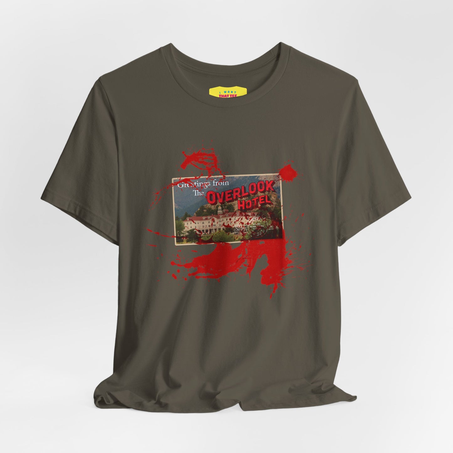 WELCOME TO OVERLOOK HOTEL - THE SHINNING (Unisex Softstyle T-Shirt)