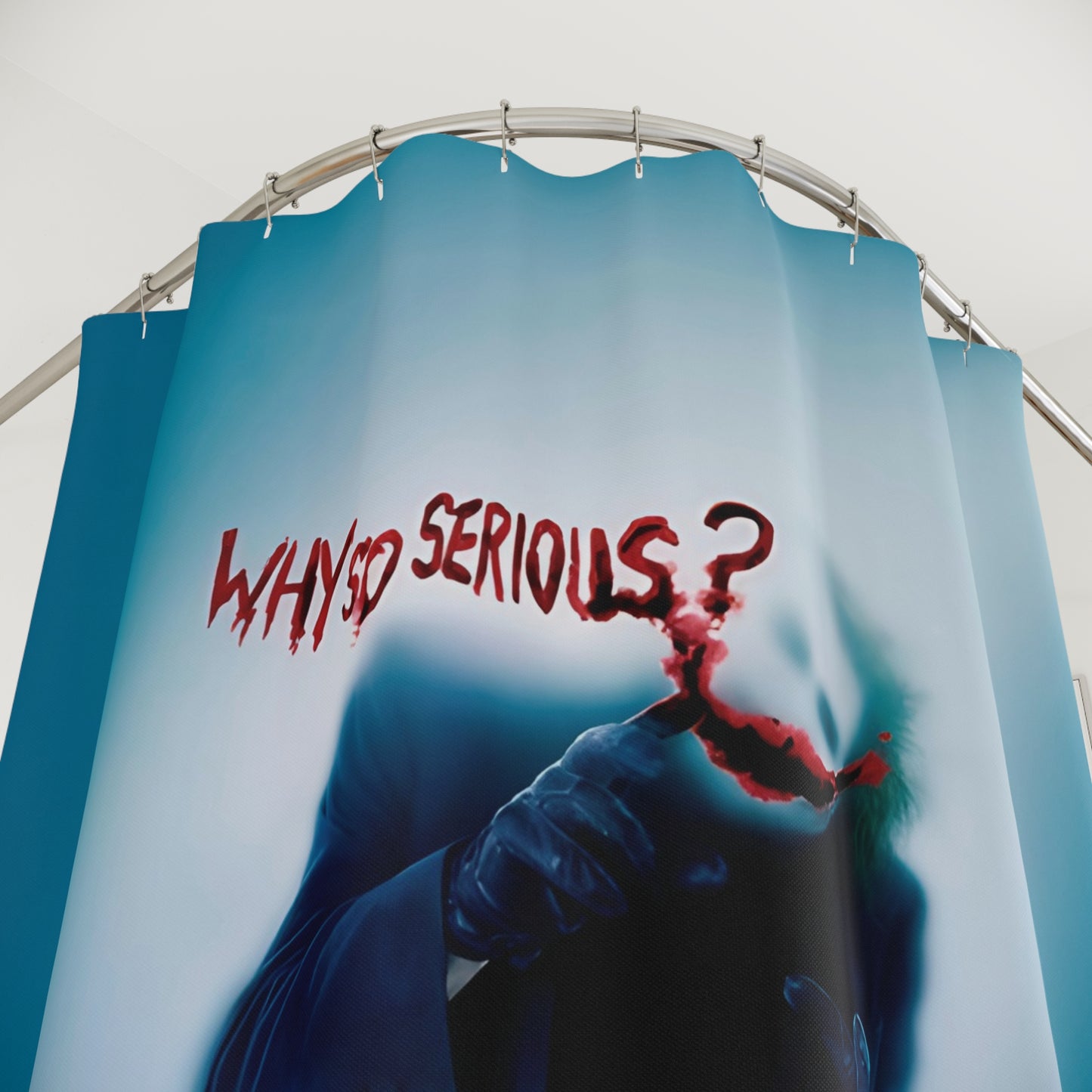 THE DARK KNIGHT JOKER SHOWER CURTAIN