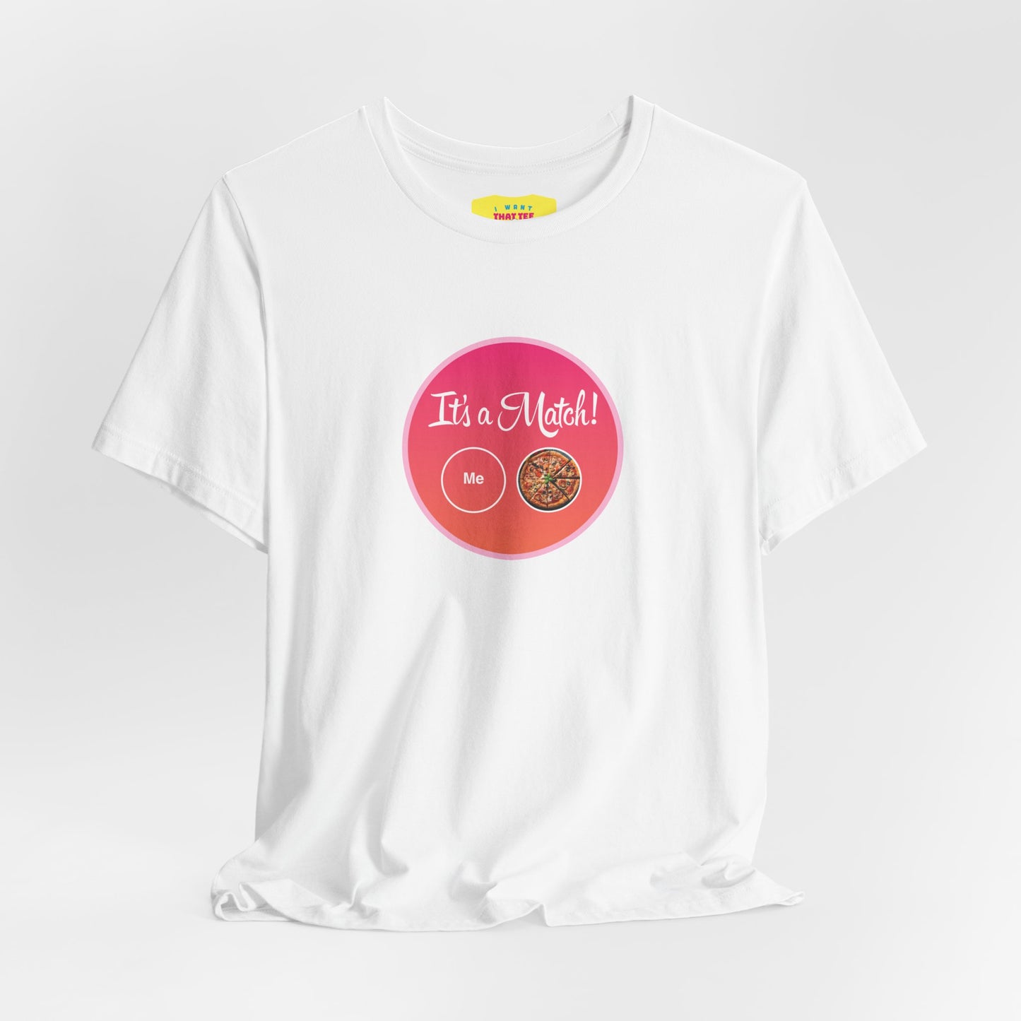 PIZZA TINDER MATCH (Unisex Softstyle T-Shirt)