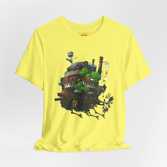 HOWL'S MOVING CASTLE (Unisex Jersey Short Sleeve Tee)