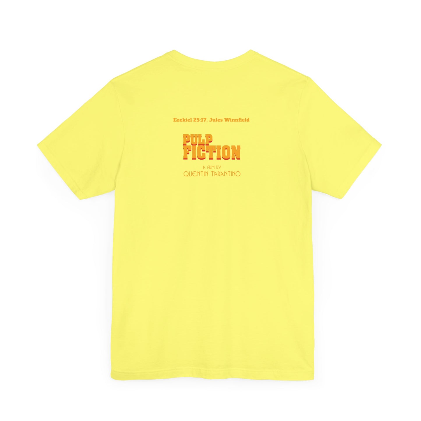 PULP FICTION QUOTE (Unisex Jersey Short Sleeve Tee)