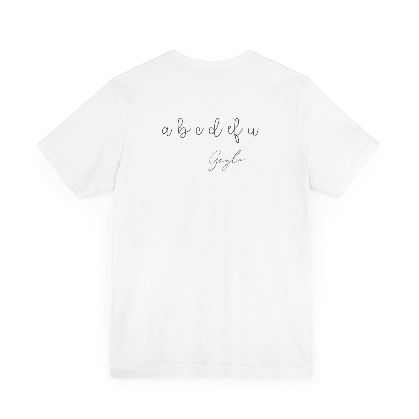 ABCDEFU - GAYLE LYRIC (Unisex Jersey Short Sleeve Tee)