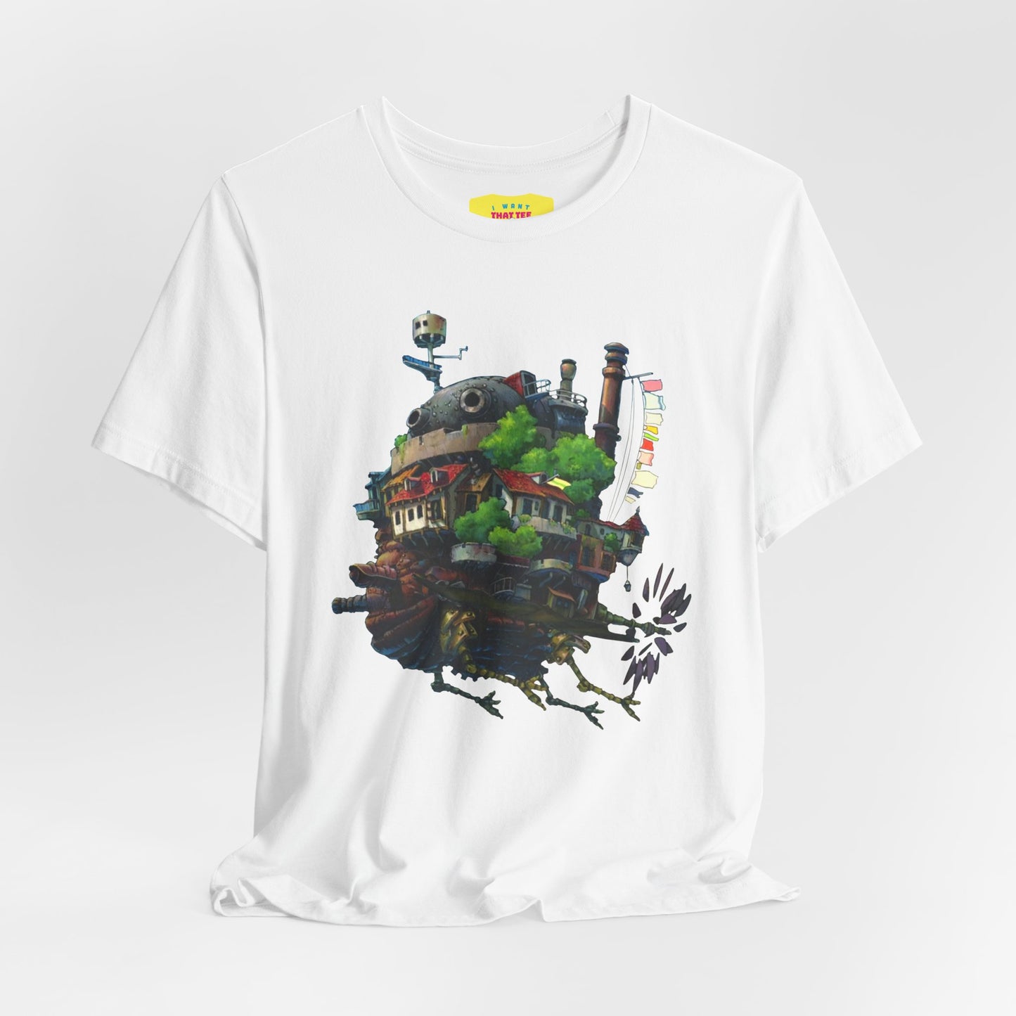 HOWL'S MOVING CASTLE (Unisex Jersey Short Sleeve Tee)