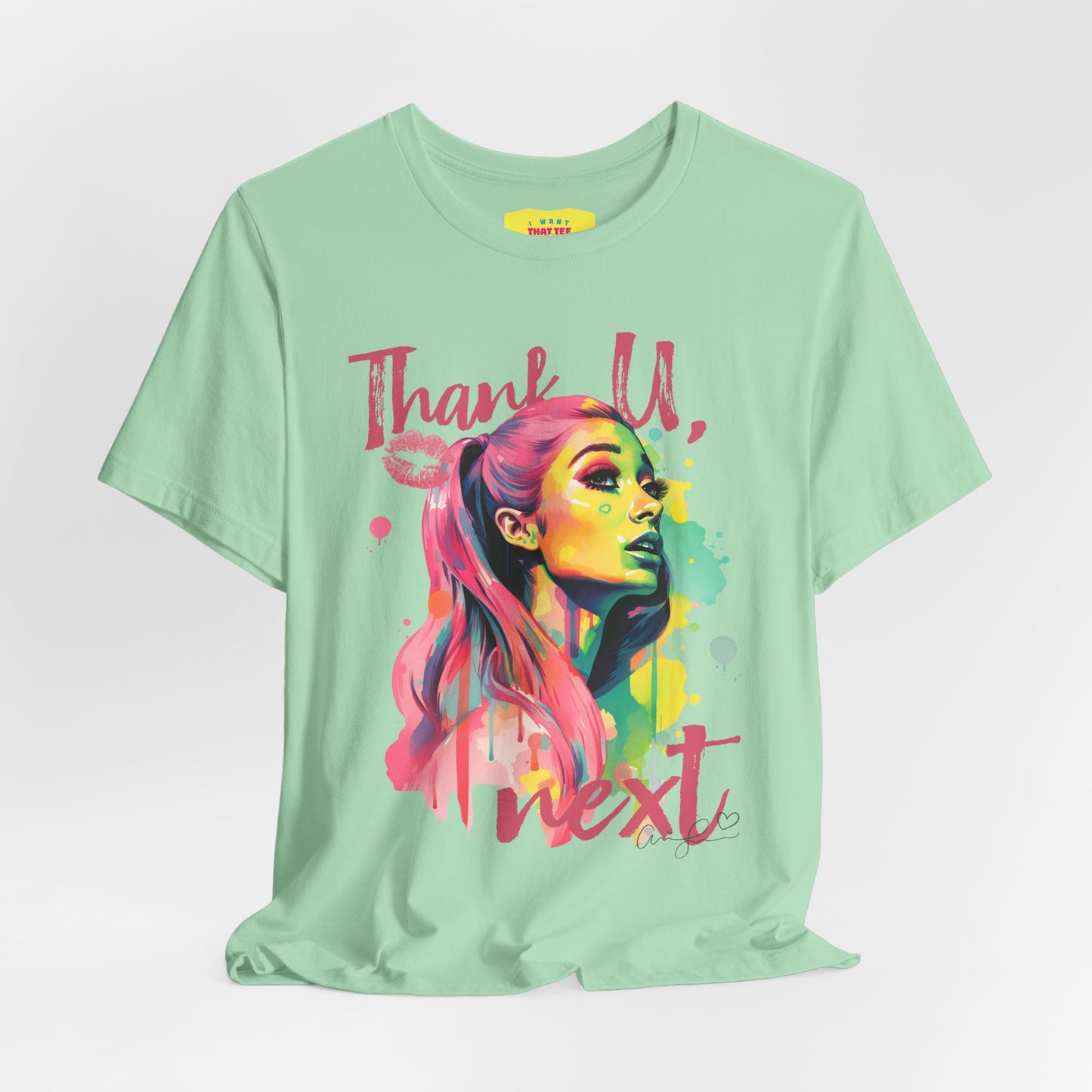 ARlANA GRANDE - THANK U, NEXT (Unisex Jersey Short Sleeve Tee)