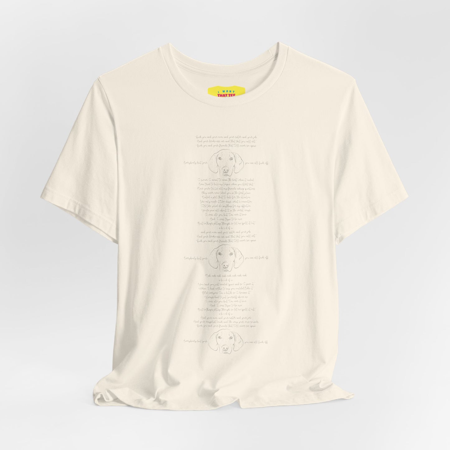 ABCDEFU - GAYLE LYRIC (Unisex Jersey Short Sleeve Tee)