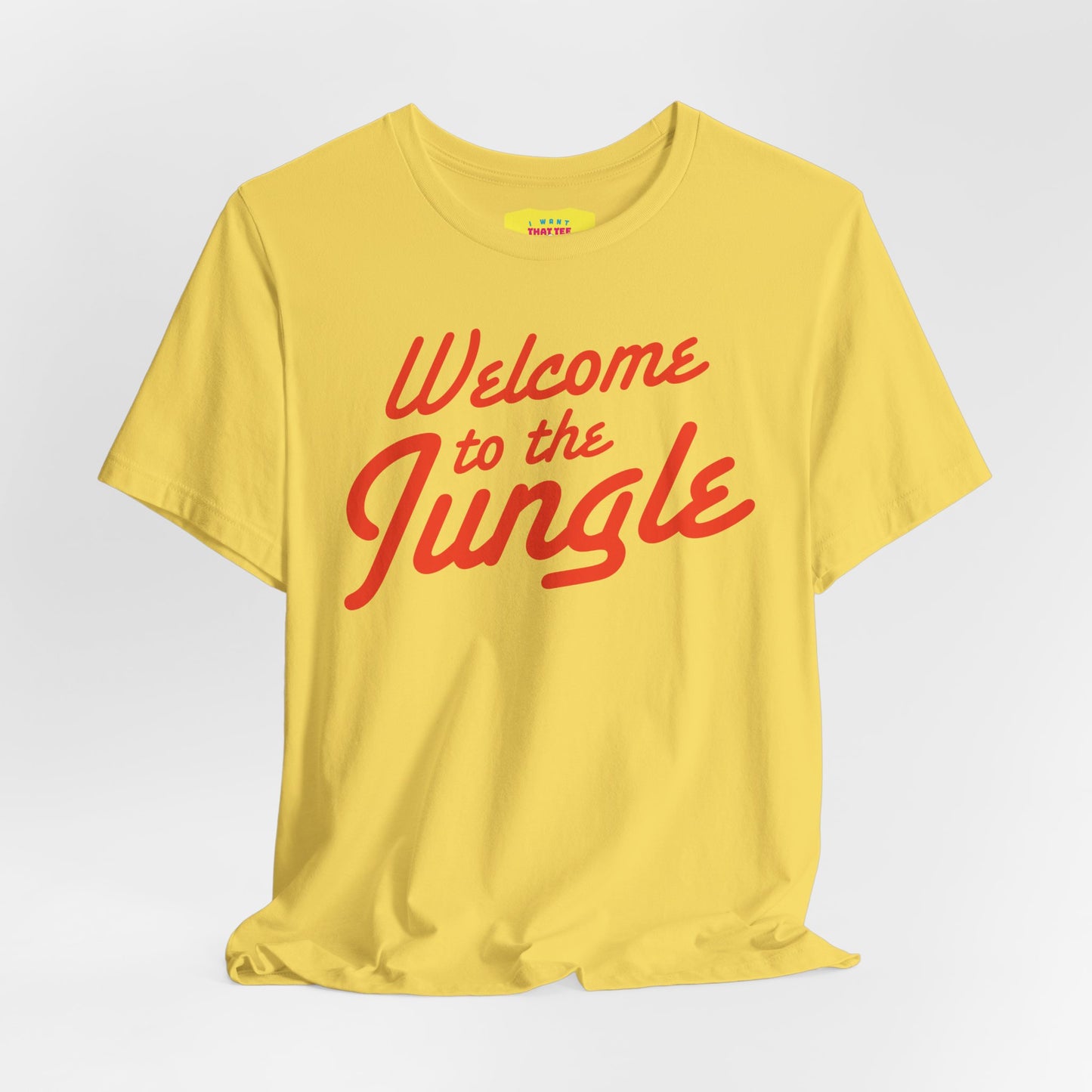 WELC0ME TO THE JUNGLE - GUNS N R0SES (Unisex Jersey Short Sleeve Tee)