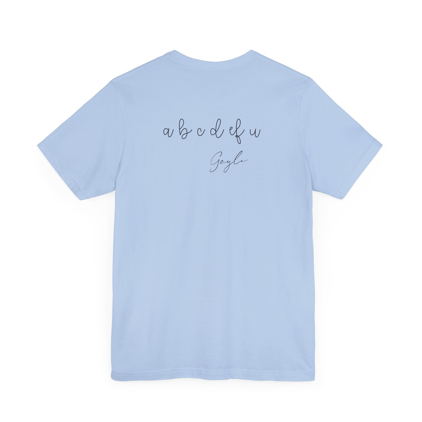 ABCDEFU - GAYLE LYRIC (Unisex Jersey Short Sleeve Tee)