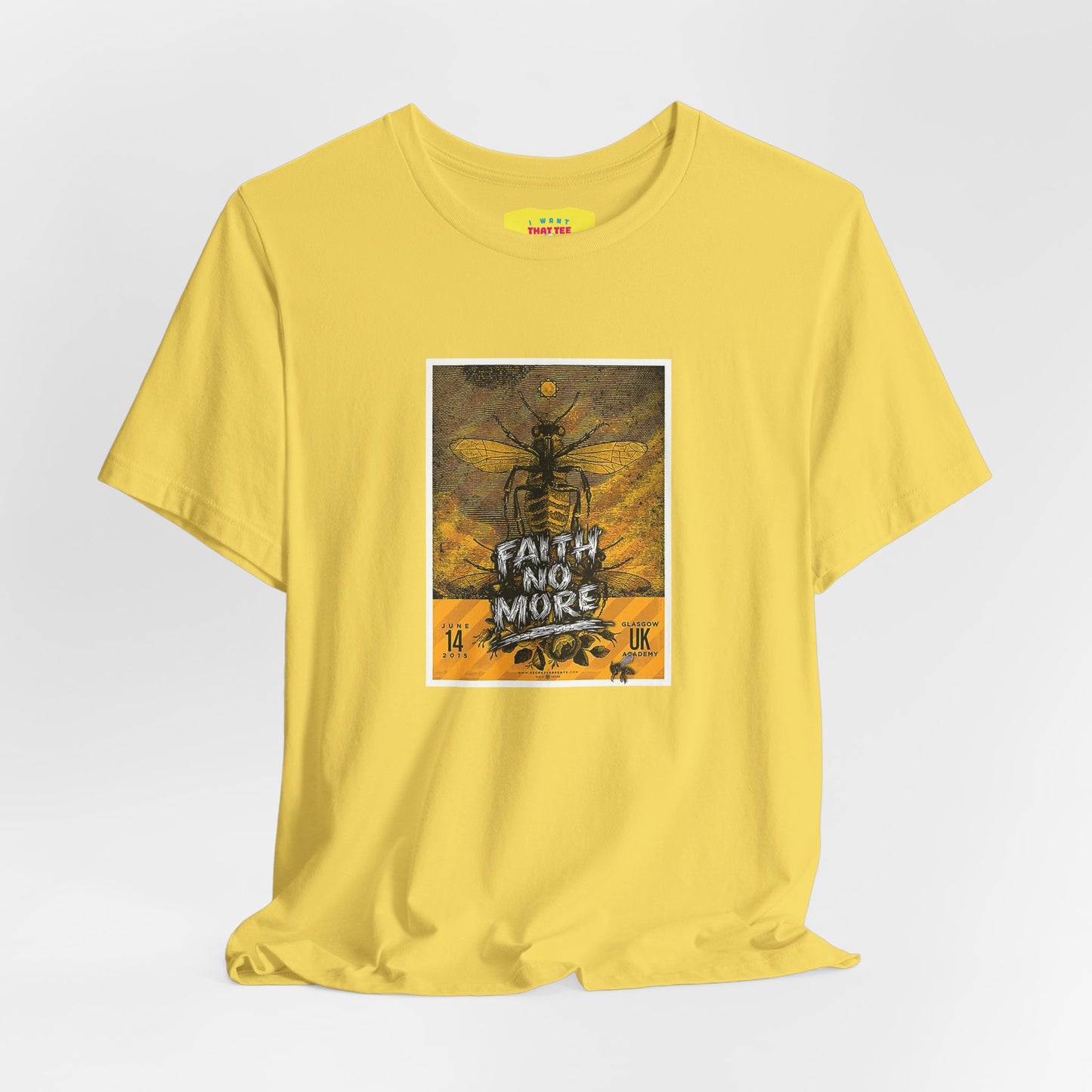 FAITH NO MORE - CONCERT POSTER (Unisex Softstyle T-Shirt)