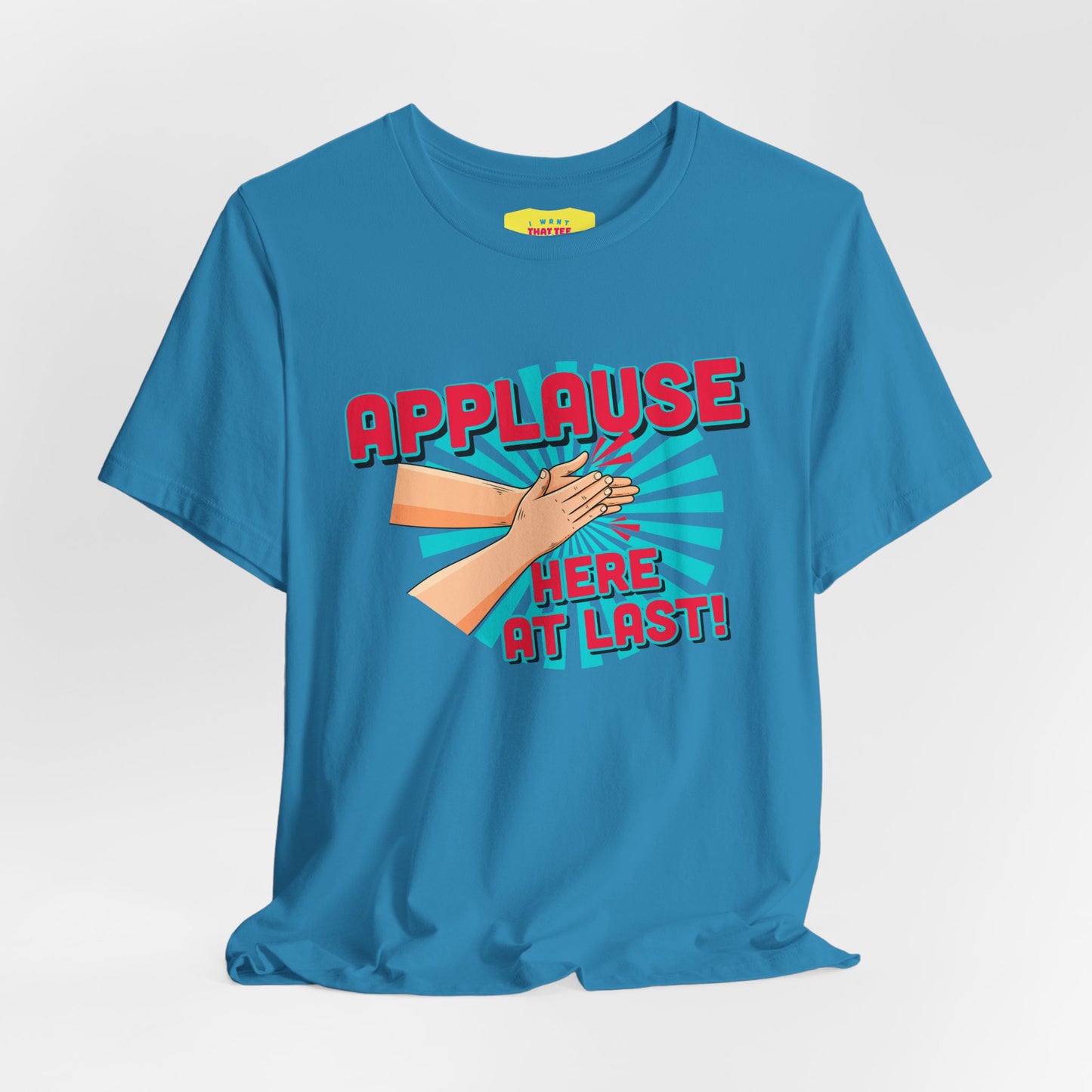 APPLAUSE - HERE AT LAST! (Unisex Softstyle T-Shirt)