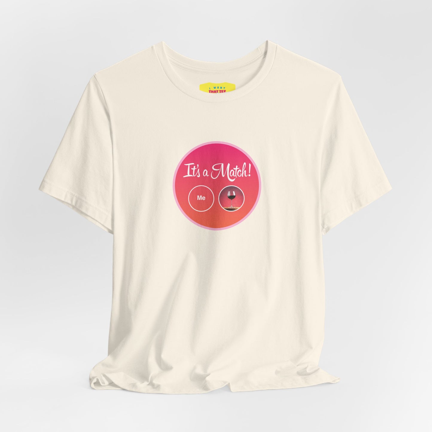 WINE TINDER MATCH (Unisex Softstyle T-Shirt)