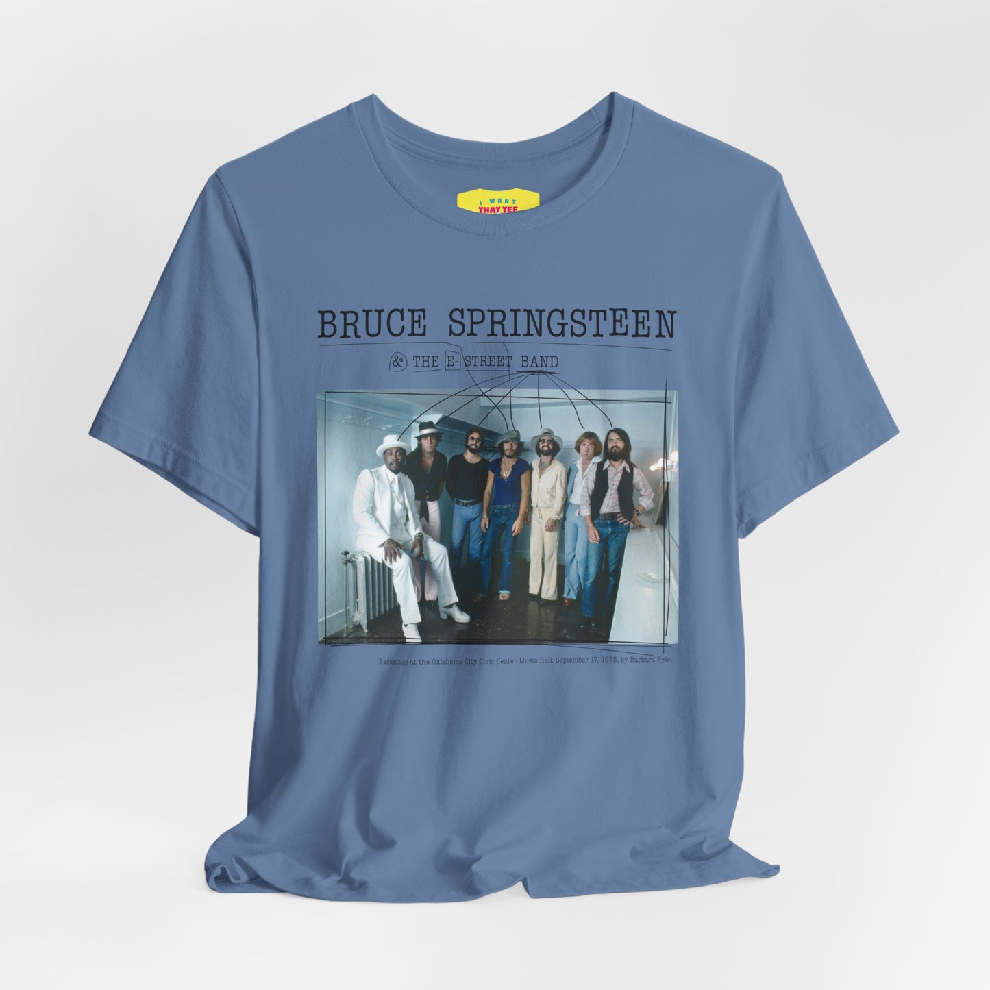 BRUCE SPRINGSTEEN & THE E-STREET BAND (Unisex Jersey Short Sleeve Tee)