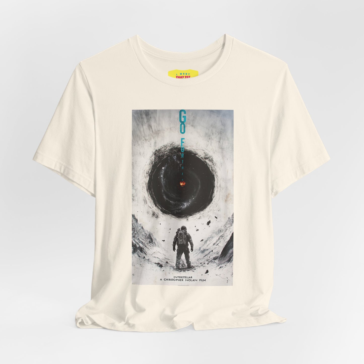 INTERSTELLAR - GO FURTHER (Unisex Jersey Short Sleeve Tee)