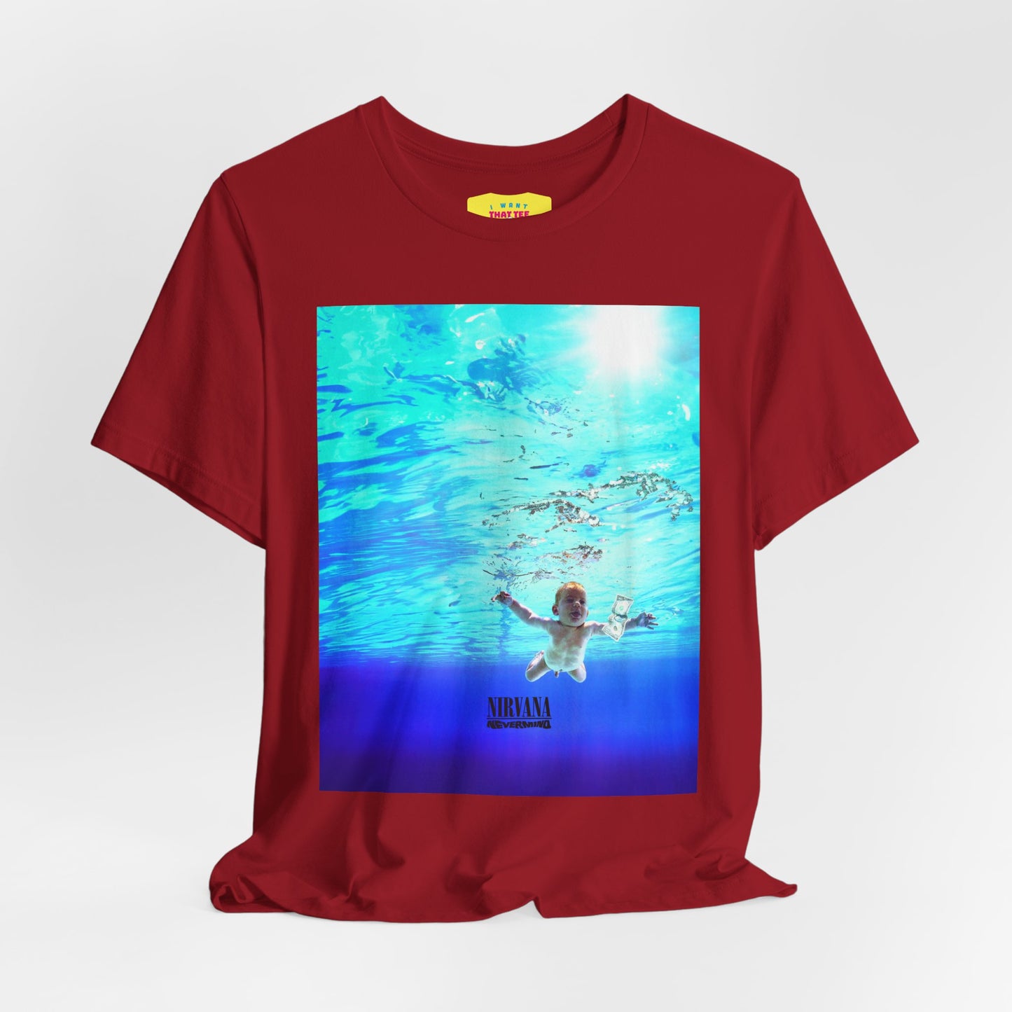 NEVERMIND - NIRVANA (Unisex Jersey Short Sleeve Tee)