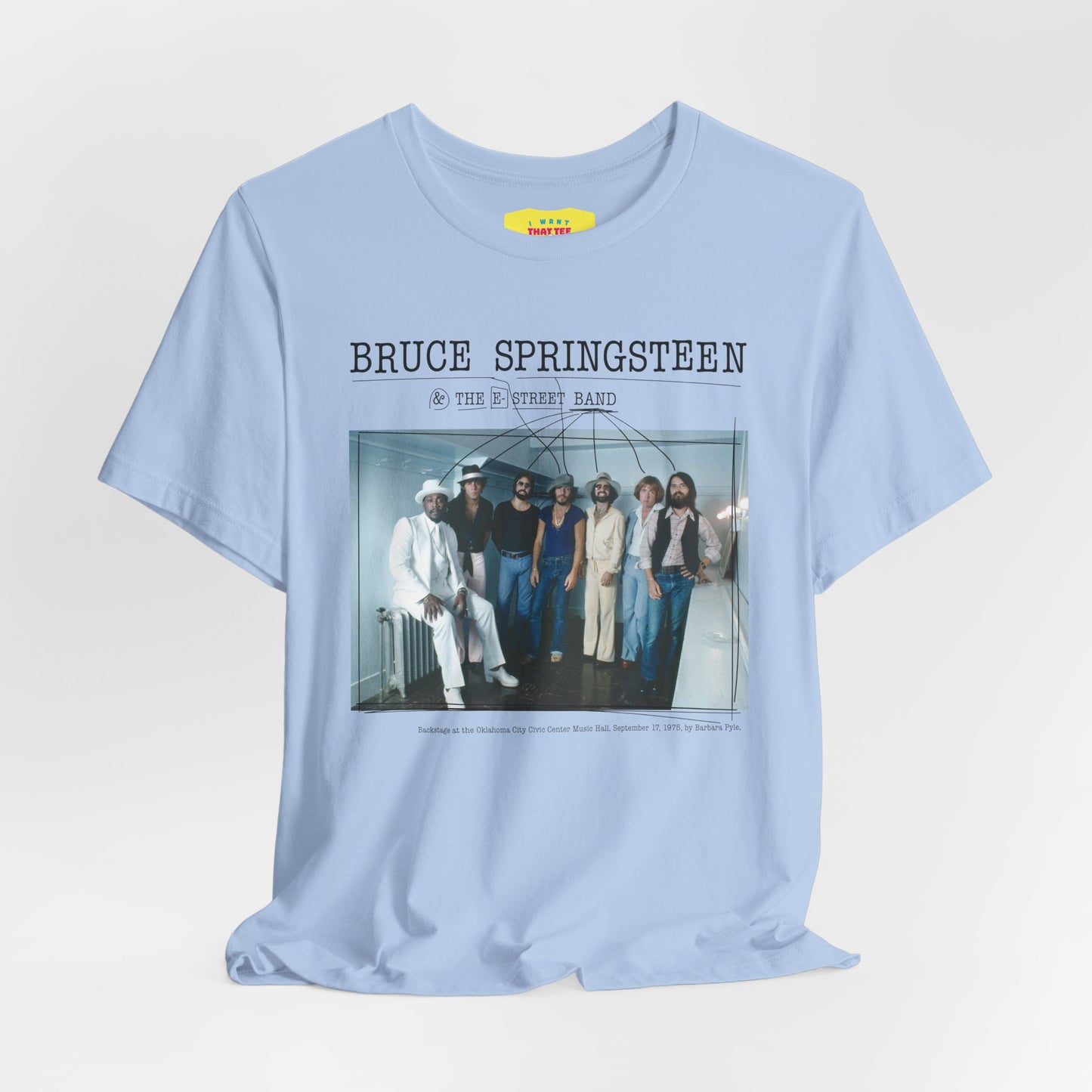 BRUCE SPRINGSTEEN & THE E-STREET BAND (Unisex Jersey Short Sleeve Tee)