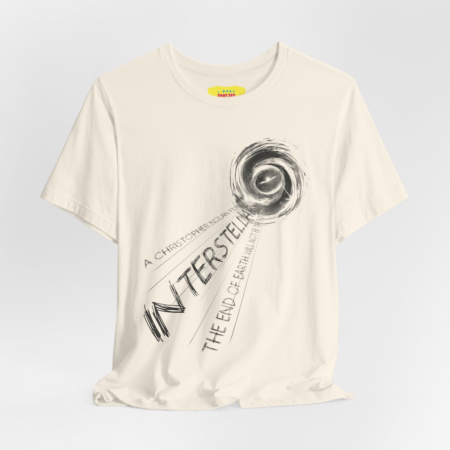 INTERSTELLAR - A CHRISTOPHER NOLAN FILM (Unisex Jersey Short Sleeve Tee)