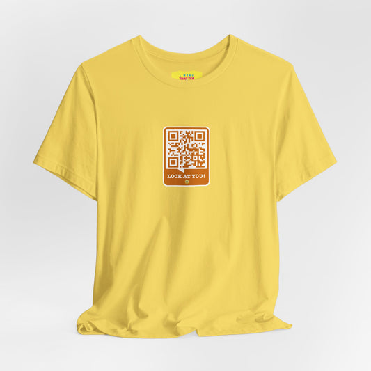 LOOK AT YOU! - PORN QR JOKE (Unisex Softstyle T-Shirt)