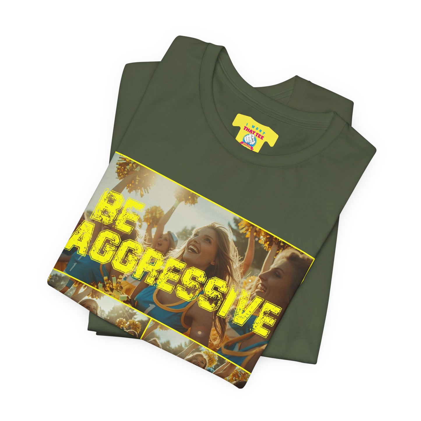 BE AGGRESSIVE - FAITH NO MORE (Unisex Jersey Short Sleeve Tee)