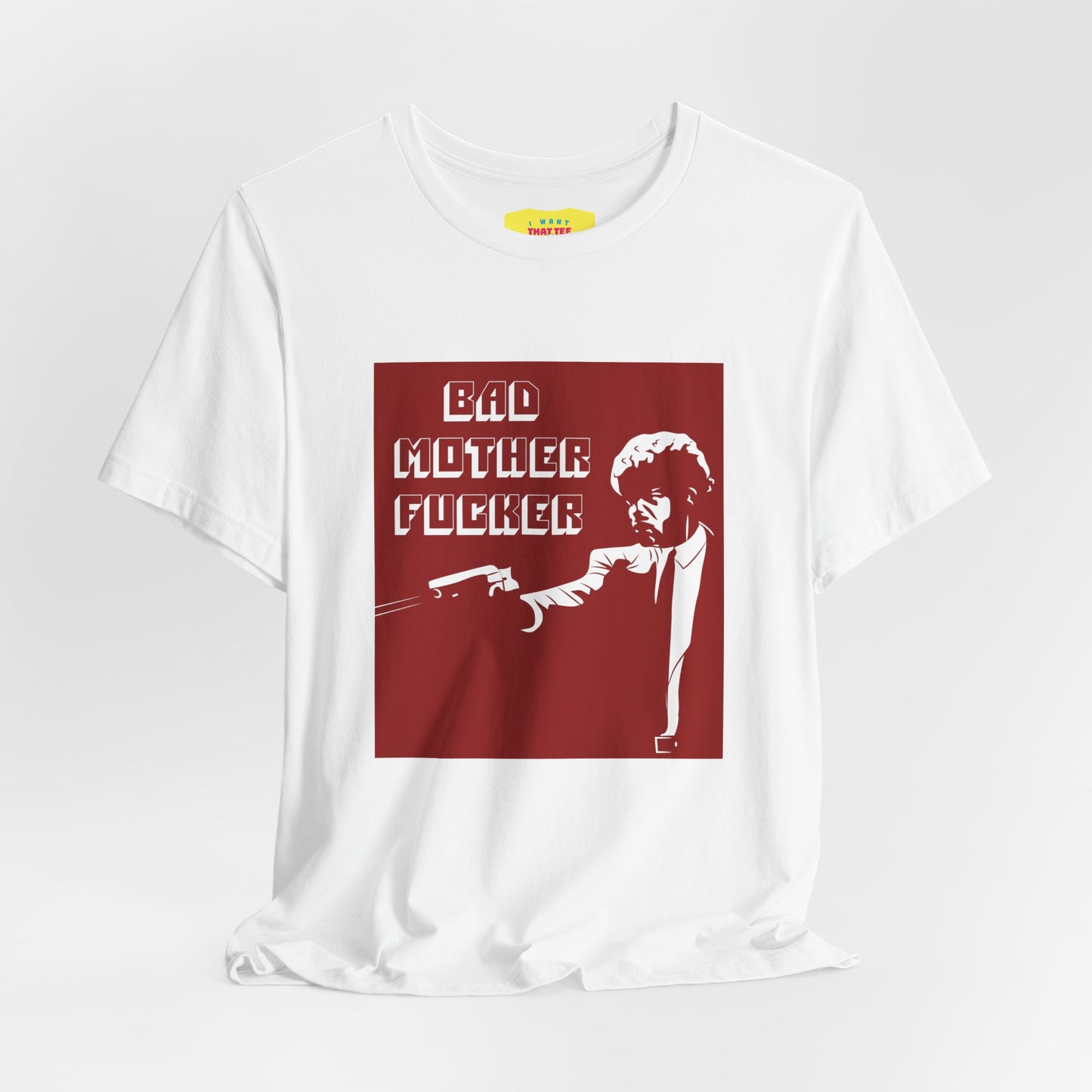 BAD MOTHER FUCKER - PULP FICTION (Unisex Softstyle T-Shirt)