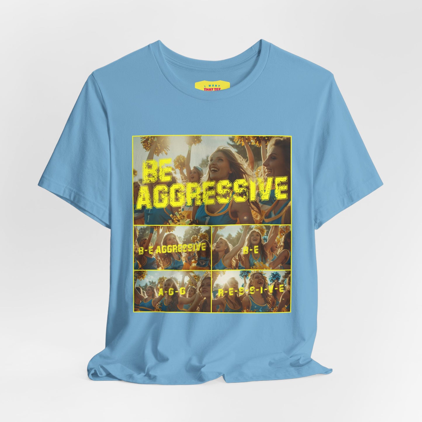 BE AGGRESSIVE - FAITH NO MORE (Unisex Jersey Short Sleeve Tee)