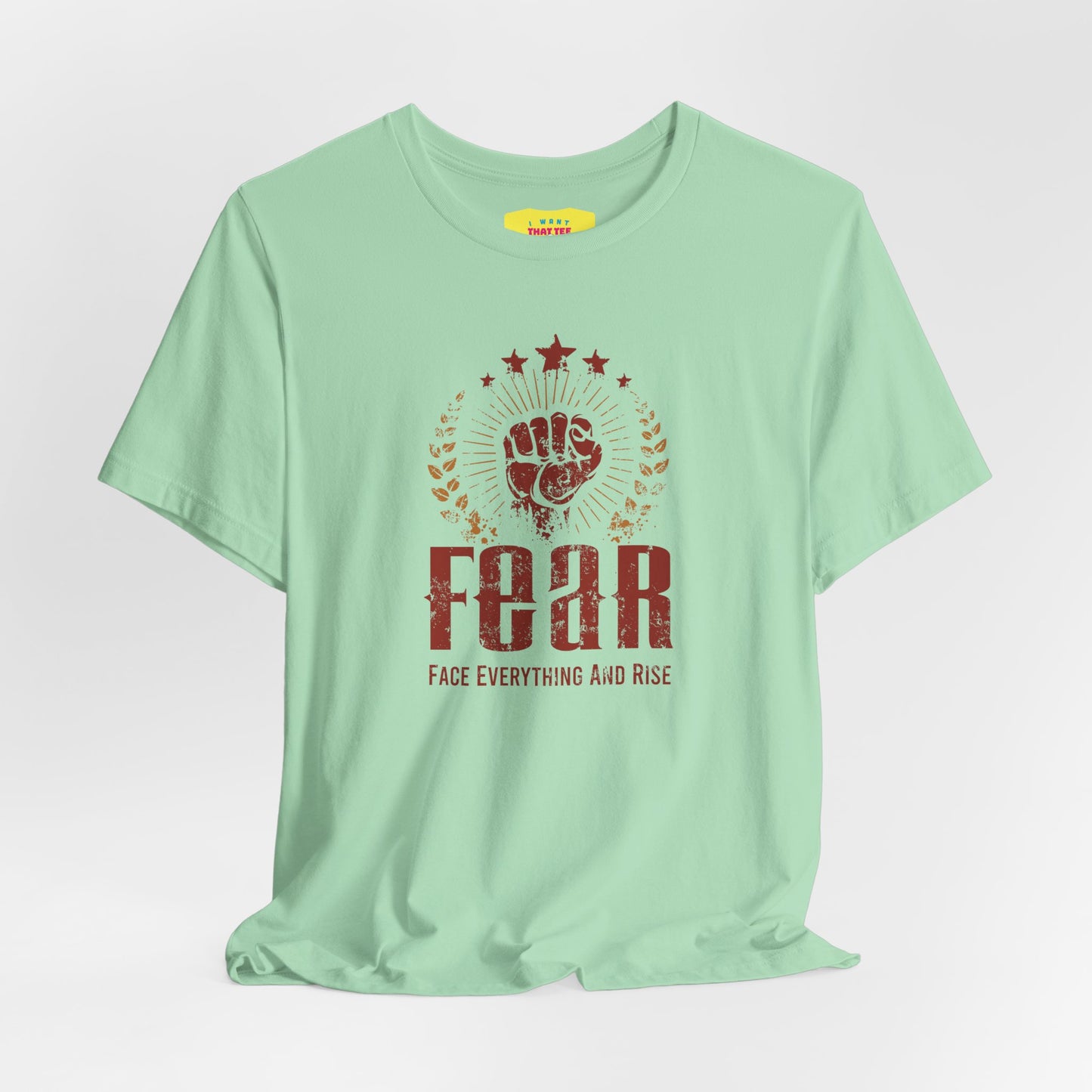 FEAR - FACE EVERYTHING AND RISE (Unisex Jersey Short Sleeve Tee)