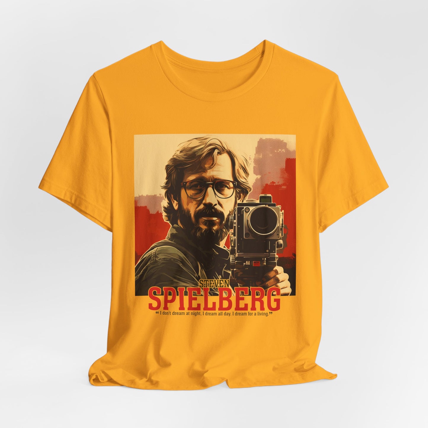 STEVEN SPIELBERG QUOTE (Unisex Softstyle T-Shirt)