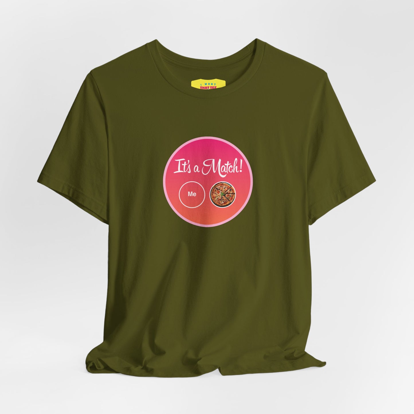 PIZZA TINDER MATCH (Unisex Softstyle T-Shirt)