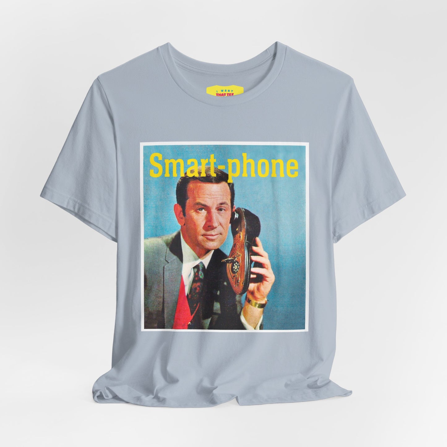 SMARTPHONE - MAXWELL SMART JOKE (Unisex Jersey Short Sleeve Tee)