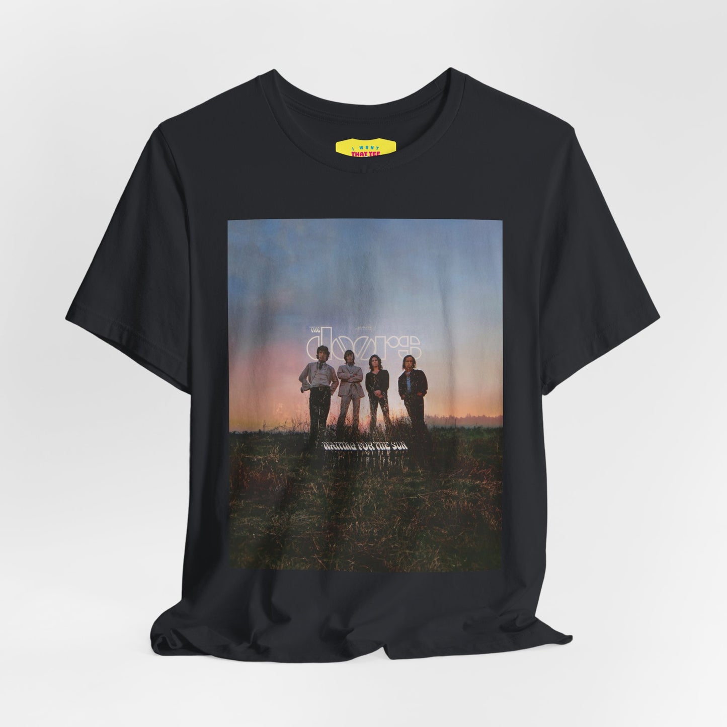 WAITING FOR THE SUN - THE DOORS (Unisex Jersey Short Sleeve Tee)