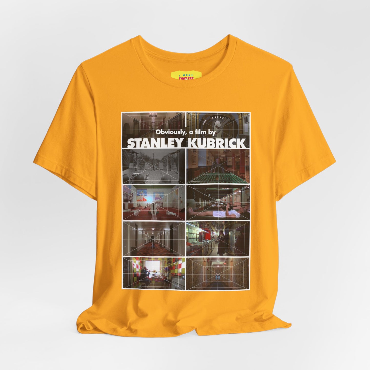 OBVIOUSLY A FILM BY STANLEY KUBRICK - STANLEY KUBRICK PERSPECTIVE (Unisex Jersey Short Sleeve Tee)