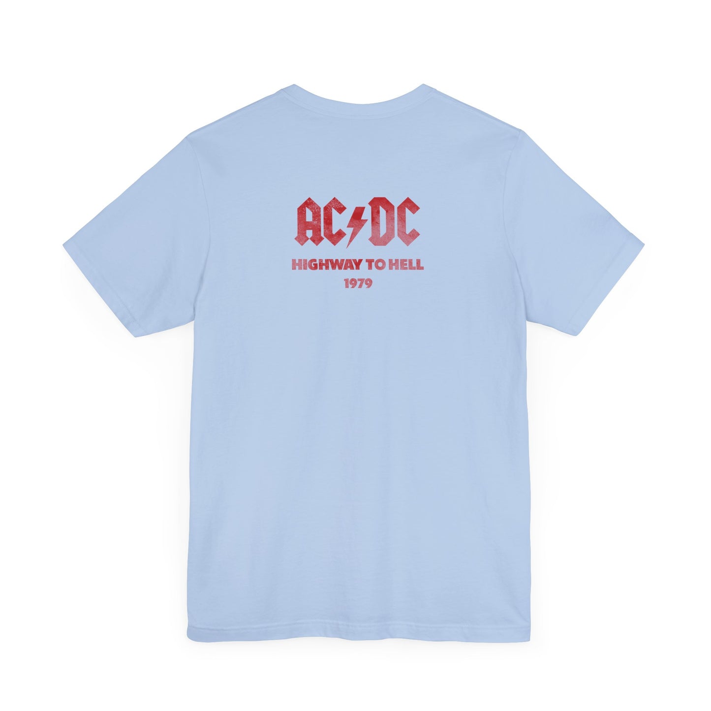 HIGHWAY TO HELL - AC/DC (Unisex Jersey Short Sleeve Tee)