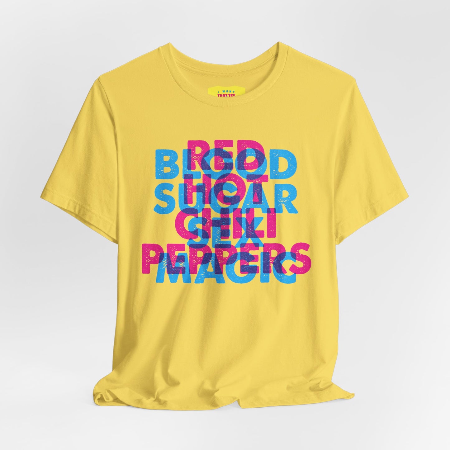 BLOOD SUGAR SEX MAGIC - RED HOT CHILI PEPPERS (Unisex Jersey Short Sleeve Tee)