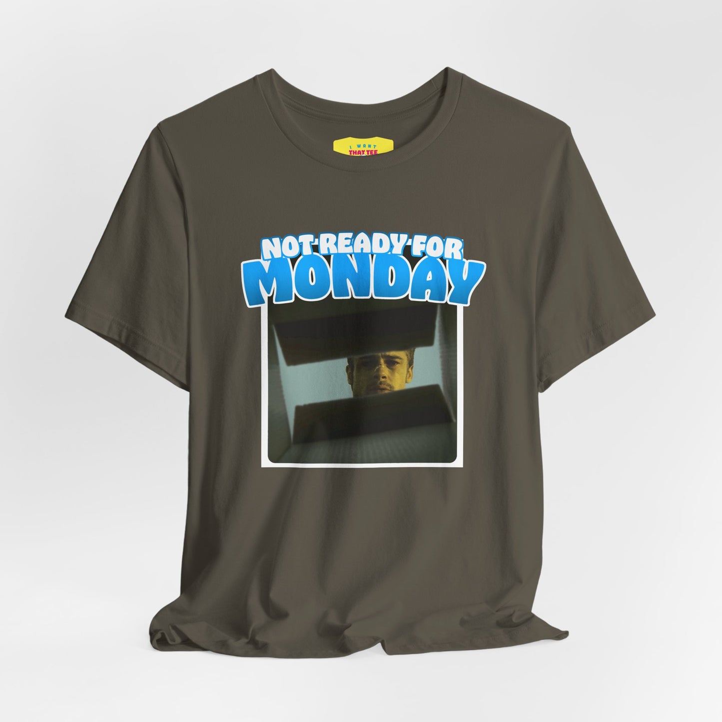 NOT READY FOR MONDAY - SE7EN JOKE (Unisex Softstyle T-Shirt)