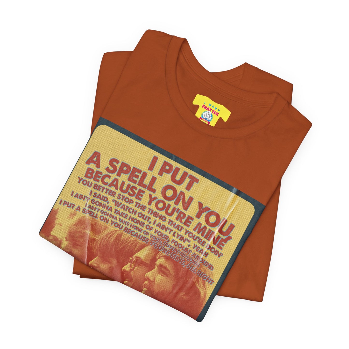 I PUT A SPELL ON YOU - CREDENCE CLEARWATER REVIVAL (Unisex Jersey Short Sleeve Tee)